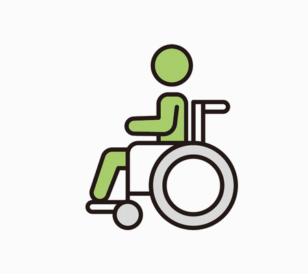 車椅子イラスト